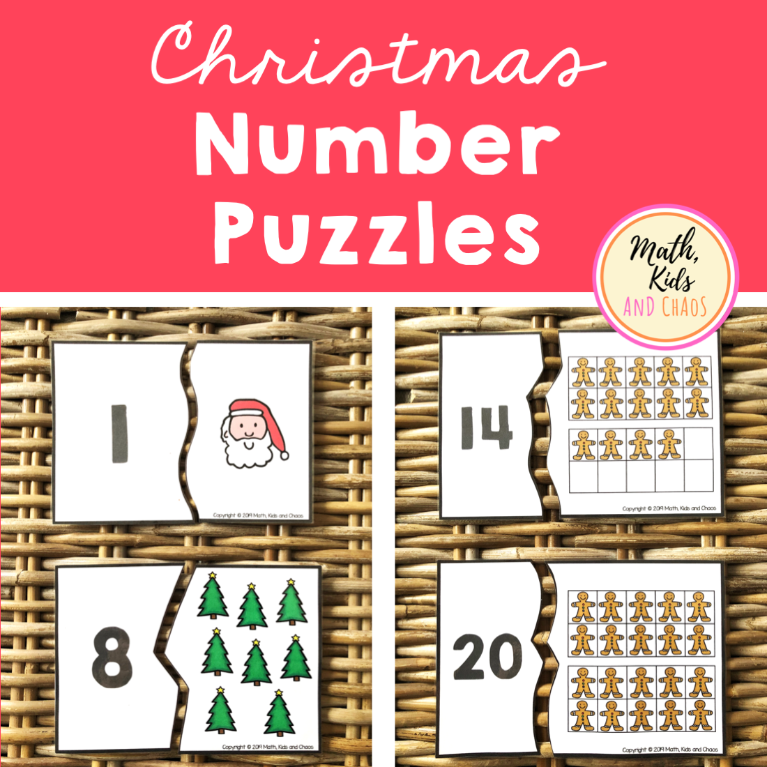 Christmas Number Puzzles