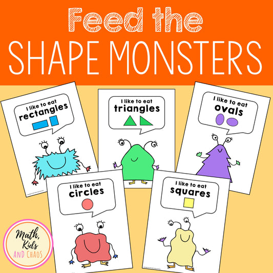 Feed the Shape Monsters