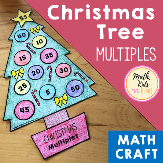 Christmas Tree Multiples (Math Craft)