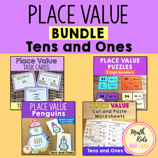 Place Value BUNDLE (Tens and Ones)